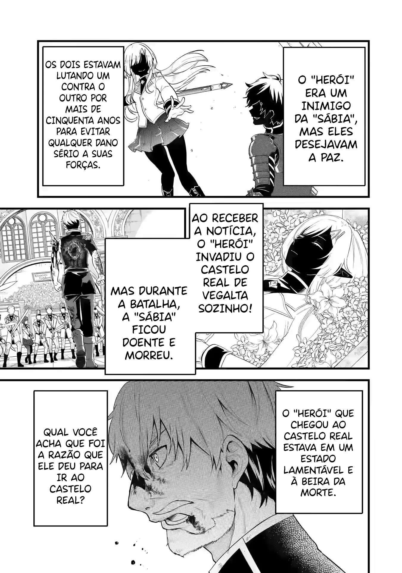 Página 4 - Reencarnado • O herói se casa com a sábia Cap. 05