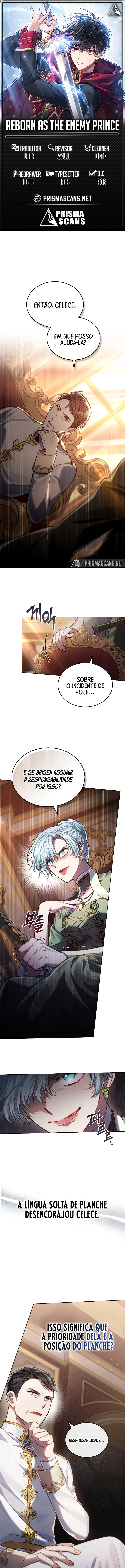 Página 1 - Renascido como o Príncipe Inimigo Cap. 17