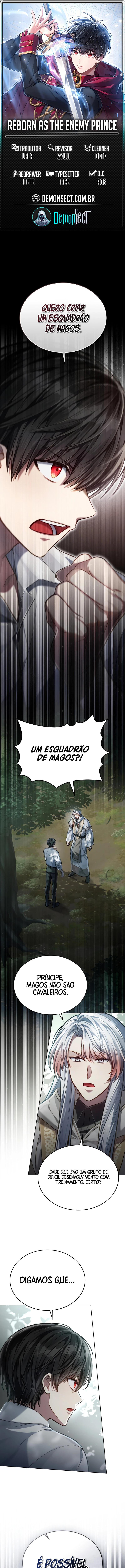 Página 1 - Renascido como o Príncipe Inimigo Cap. 26