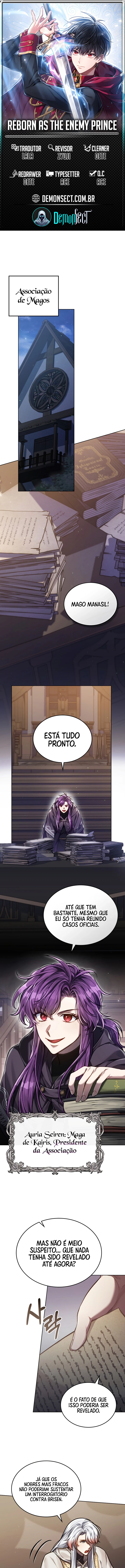 Página 1 - Renascido como o Príncipe Inimigo Cap. 27