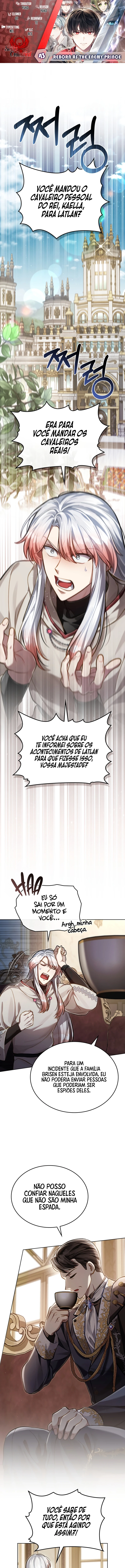 Página 1 - Renascido como o Príncipe Inimigo Cap. 43