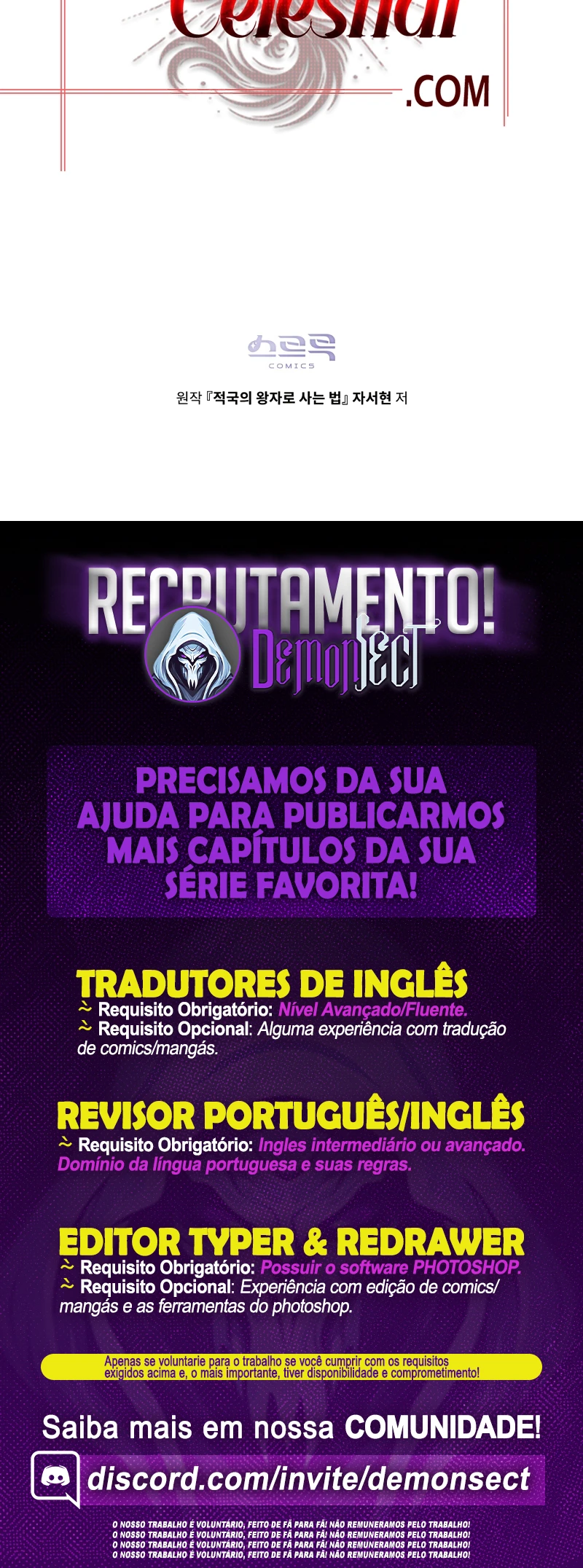 Página 13 - Renascido como o Príncipe Inimigo Cap. 46