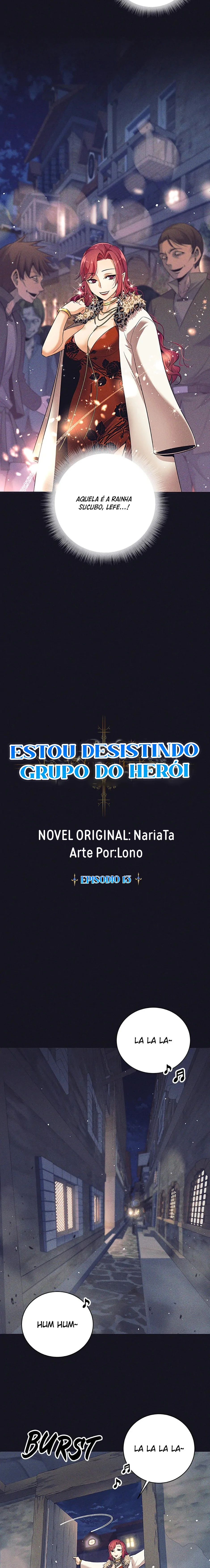 Página 4 - Estou Desistindo do Grupo do herói Cap. 13