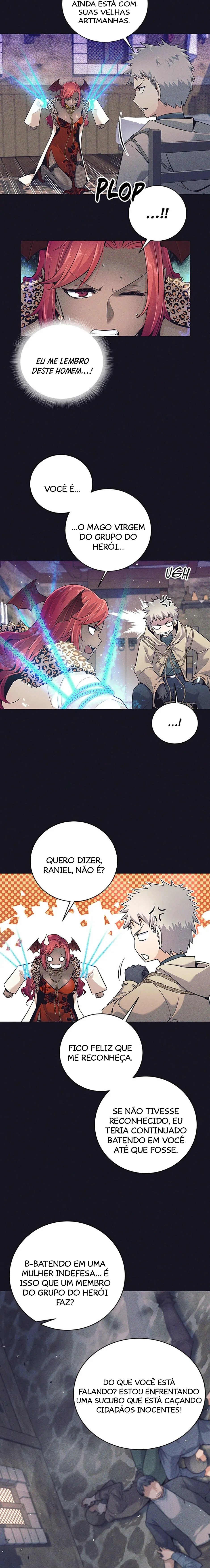 Página 11 - Estou Desistindo do Grupo do herói Cap. 13