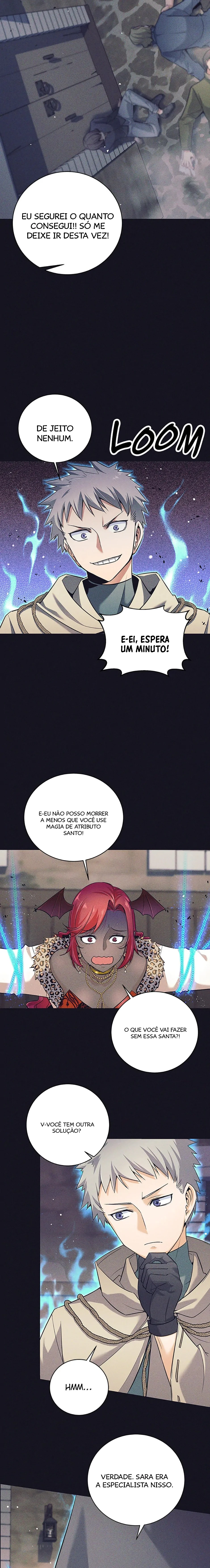 Página 12 - Estou Desistindo do Grupo do herói Cap. 13